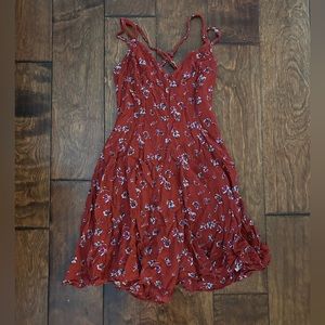 American Eagle floral mini dress